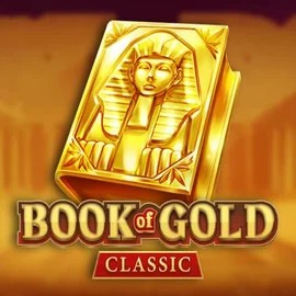 Book of Gold Classic slot logo by Playson at Glorion CasinoBook of Gold Classic