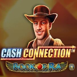 Cash Connection Book Of Ra logo by Novomatic Glorion Casino