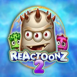 Reactoonz 2 logo – Slots by Play'n GO at Glorion Casino